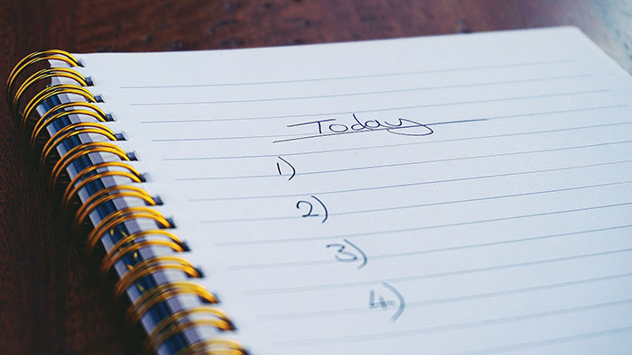 Make a list for moving