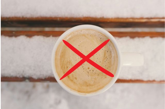 Avoid excessive caffeine intake