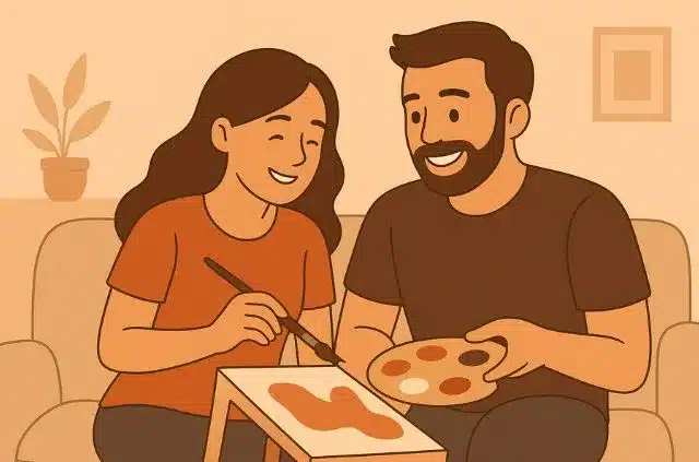 art activities couple together