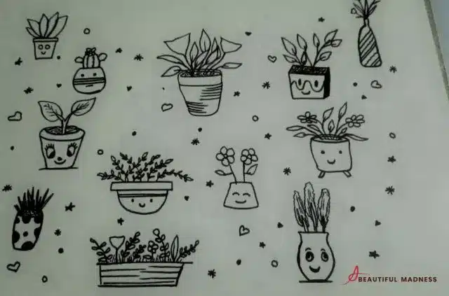 Cute Plant Doodles