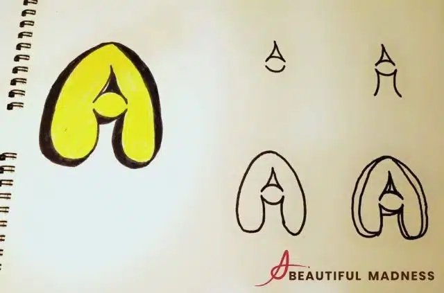 bubble letters 3d