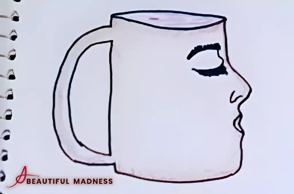 coffee cup drawing
