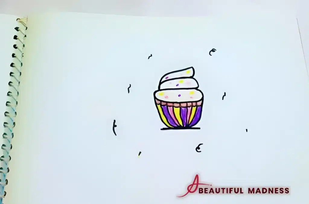cupcake drawing