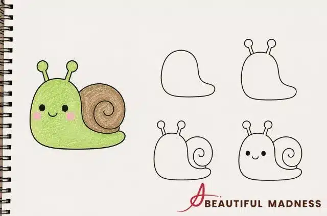 little-snail-doodle-drawing