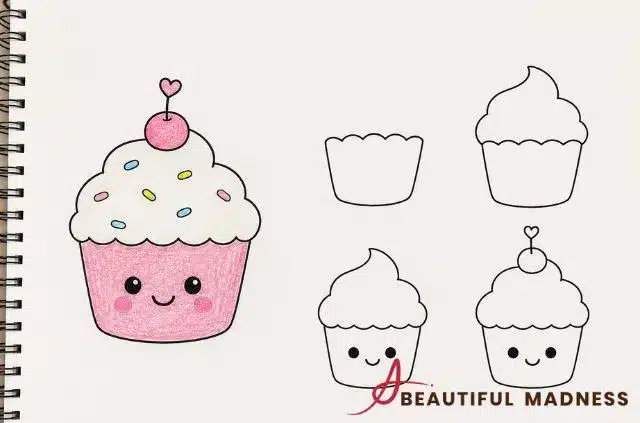 smiling-cupcake-doodle-drawing