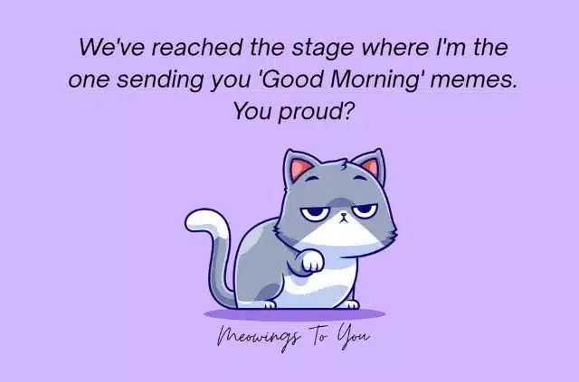 good morning meme for parents