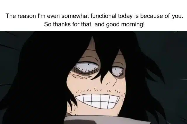 thankful good morning meme for parents