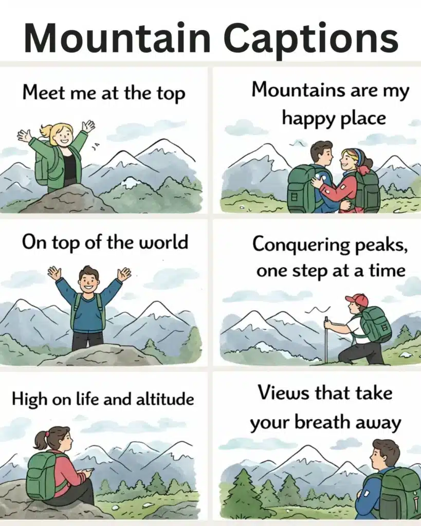 mountain-captions