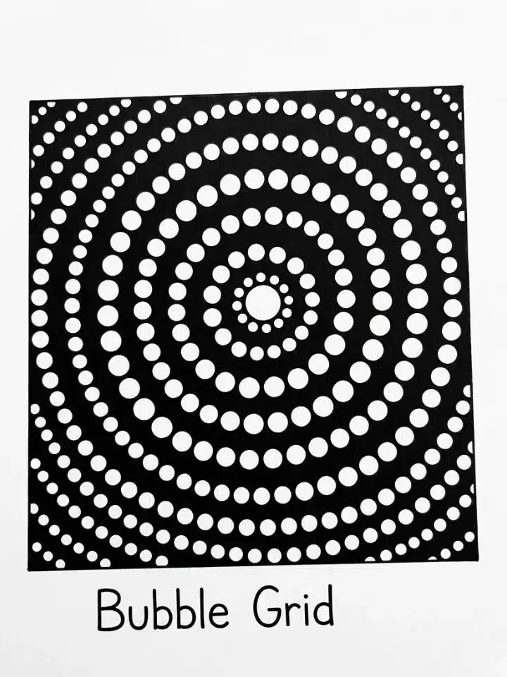 bubble-grid-zendoodle-pattern