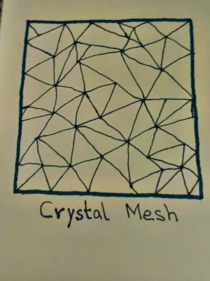 crystal-mesh-pattern