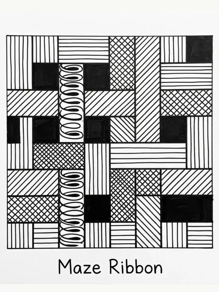 maze-ribbon-zendoodle-patterns