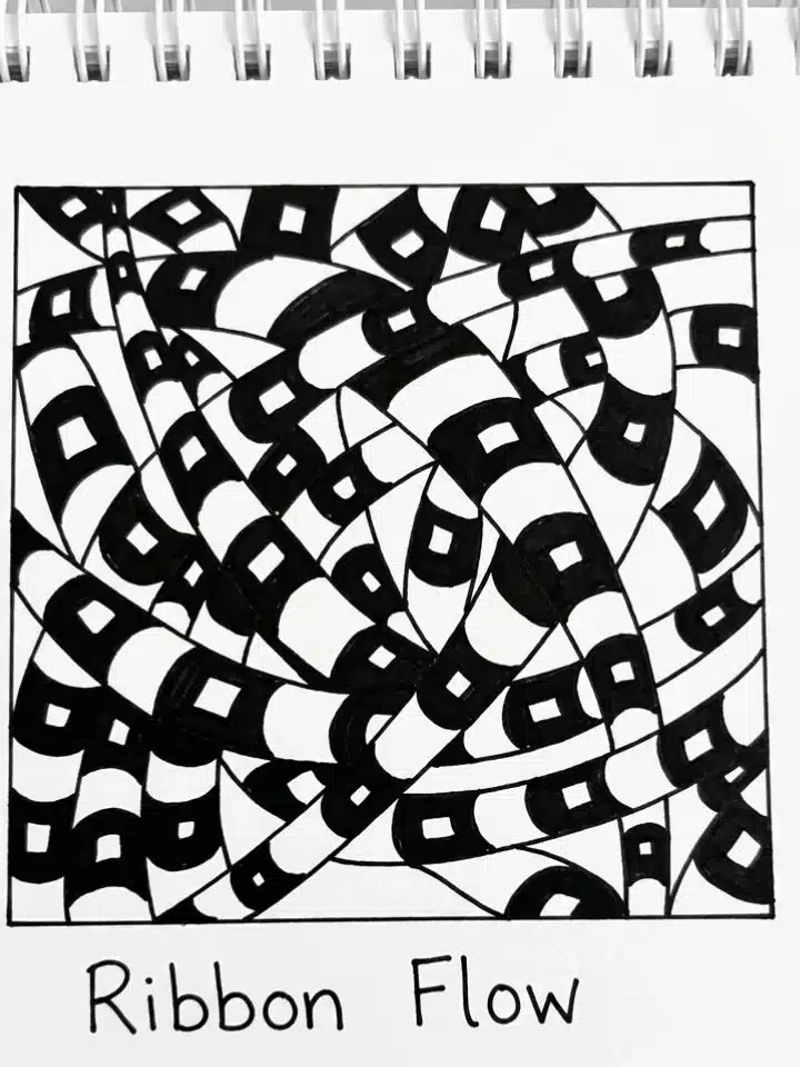 ribbon-flow-zendoodle-pattern