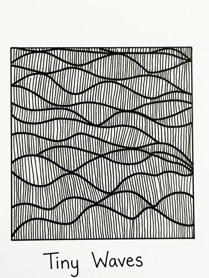tiny-waves-zendoodle-pattern