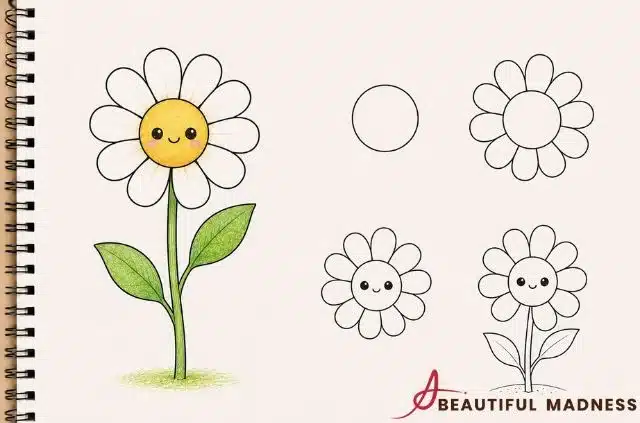 daisy-summer-doodle-ideas