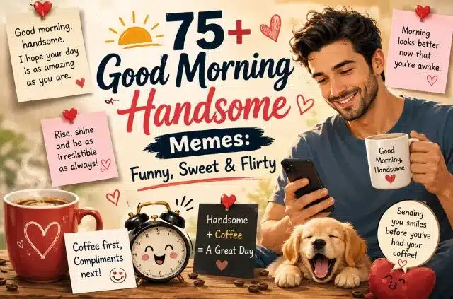 good-morning-handsome-memes