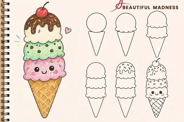 ice-cream-cone-summer-doodle-ideas
