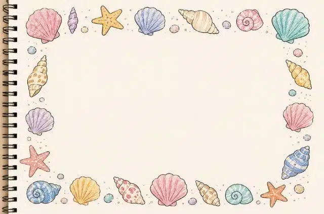 seashell-collection-summer-doodle-ideas