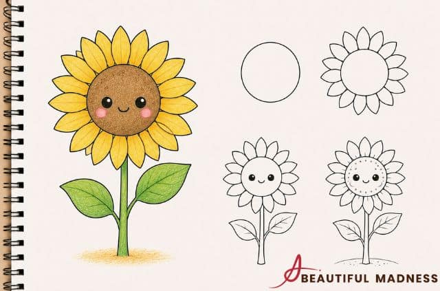 sunflower-summer-doodle-ideas