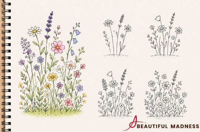 wildflowers-summer-doodle-ideas