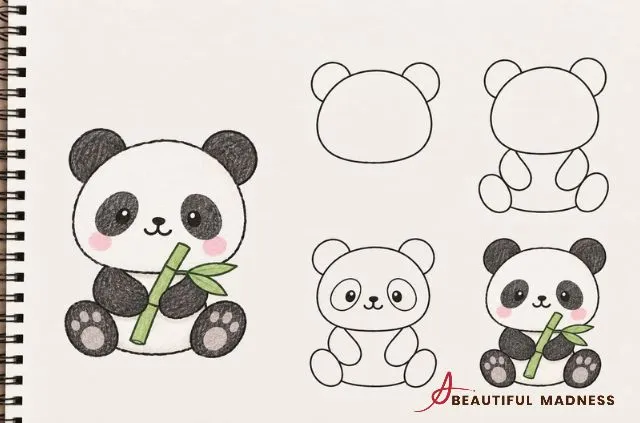 cute-and-easy-panda-doodle
