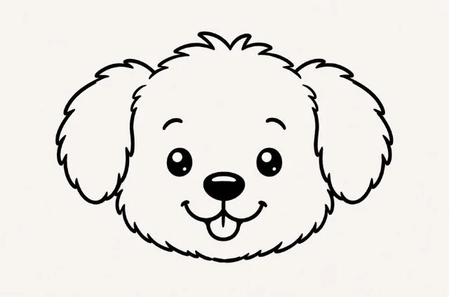 cute-dog-face-doodle