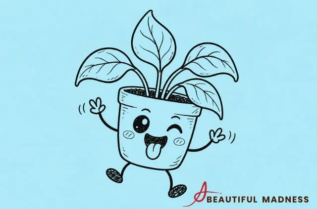 funny-plant-face-drawing
