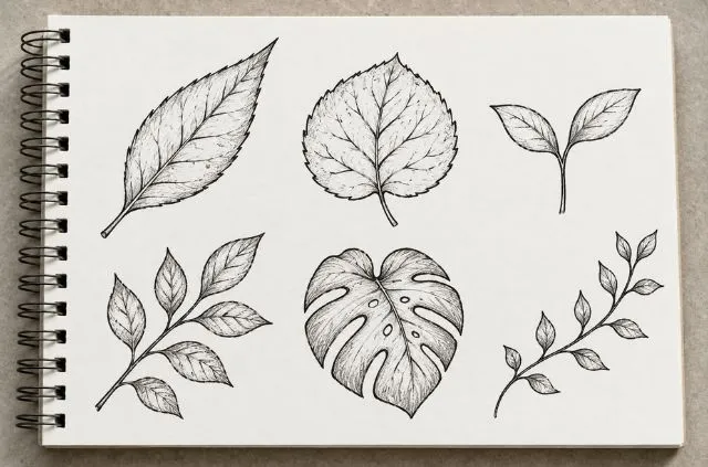 leaf-doodle-drawing-ideas