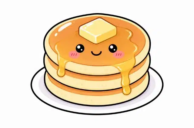pancakes-with-melting-butter