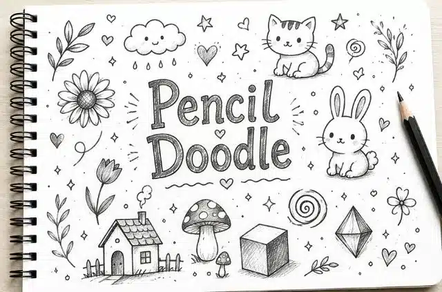 pencil-doodle-ideas