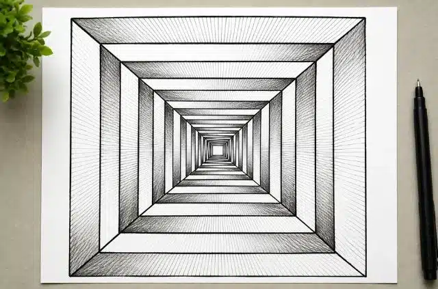 tunnel-of-squares